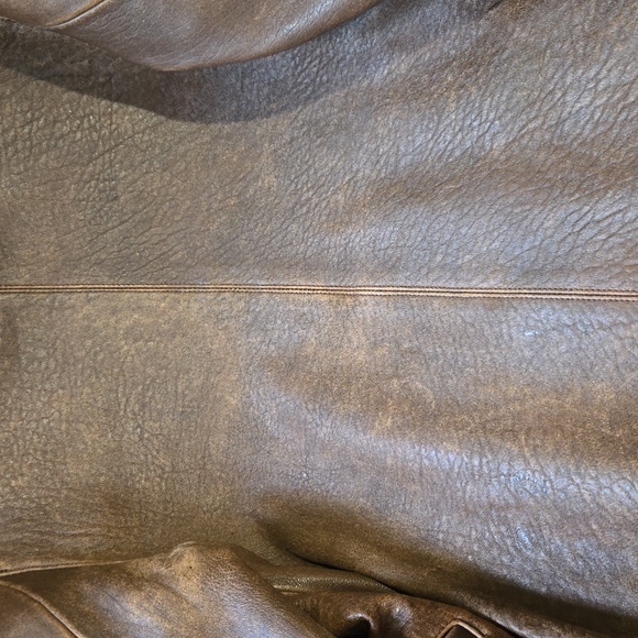 COPY - The Territory Ahead distressed brown leather jacket - Picture 5 of 13